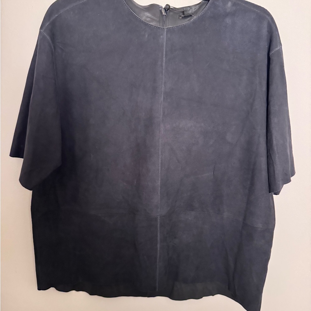 Massimo Dutti Charcoal Blouse